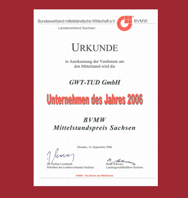 Unternehmen des Jahres 2006